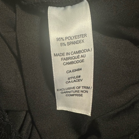 RICKI’s Silky tank with lace trim detail - Picture 4 of 4